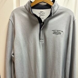 Disney nike men's sweater long sleeves Dri fit- L/ NWOT light blue